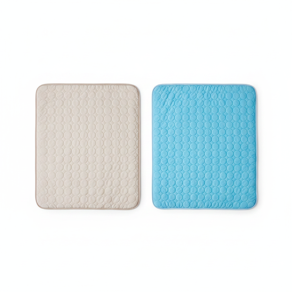 Two Cooling Mats at Angle